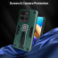 Vaku ® Vivo Y35 4G Valor Military Grade Armor Case with Built-in Kickstand Shockproof Back Cover