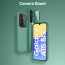 Vaku ® Samsung Galaxy A15 5G Rime Frosted Translucent Camera Protector Case with Built-in Stash Stand Back Cover