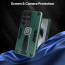 Vaku ® Samsung Galaxy S24 Ultra Valor Military Grade Armor Case with Built-in Kickstand Shockproof Back Cover
