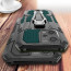 Vaku ® Vanguard Military Grade Armor Case with Metal Belt Clip Kickstand Back Cover