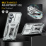 Vaku ® Samsung Galaxy A54 5G Aegis Armor Slide Camera Protection Magnetic Ring Holder Kickstand Back Cover