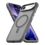 Vaku Luxos ® Apple iPhone 17 Air Thunder Magpro Translucent Scratch Resistant Military-Grade Protection Case With Stand Holder Metal Camera Ring Shockproof Back Cover