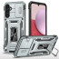 Vaku ® Samsung Galaxy A15 5G Aegis Armor Slide Camera Protection Magnetic Ring Holder Kickstand Back Cover