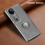 Vaku ® Vivo V40 5G Regal Shield Metal Lion Engraved Leather Protective Back Cover