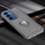 Vaku ® Samsung Galaxy S25 Regal Shield Metal Lion Engraved Leather Protective Back Cover