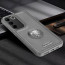 Vaku ® Vivo V27 5G Regal Shield Metal Lion Engraved Leather Protective Back Cover