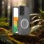 Vaku ® Samsung Galaxy A33 5G Astrid Luxury PU Leather Electroplated Magnetic Magsafe Shockproof Bumper Protective Back Cover