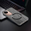 Vaku ® Vivo V40e 5G Diamond Plume Pattern Magnetic Magsafe Matte Soft-Touch Texture Back Cover