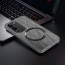 Vaku ® Vivo V29 5G Diamond Plume Pattern Magnetic Magsafe Matte Soft-Touch Texture Back Cover