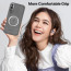 Vaku ® OnePlus Nord CE4 Astrid Luxury PU Leather Electroplated Magnetic Magsafe Shockproof Bumper Protective Back Cover
