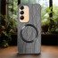 Vaku ® Vivo Y200e 5G Diamond Plume Pattern Magnetic Magsafe Matte Soft-Touch Texture Back Cover