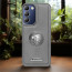 Vaku ® Vivo T3 5G Regal Shield Metal Lion Engraved Leather Protective Back Cover