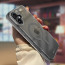 eller santé ® Apple iPhone 16 Plus Vortex Magpro Gel Cushion Slim Fit Shockproof Certified Mag-Safe Crystal Clear Camera Metal Ring Back Cover