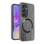 Vaku ® Samsung Galaxy A34 5G Diamond Plume Pattern Magnetic Magsafe Matte Soft-Touch Texture Back Cover
