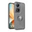 Vaku ® Vivo Y100 5G Regal Shield Metal Lion Engraved Leather Protective Back Cover