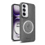 Vaku ® Oppo Reno12 5G Astrid Luxury PU Leather Electroplated Magnetic Magsafe Shockproof Bumper Protective Back Cover