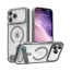 Vaku Luxos ® Apple iPhone 17 Pro Orion Magpro Scratch Resistant Camera Screen Protector Case With Alloy Metal Stand Shockproof Back Cover