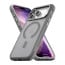 Vaku Luxos ® Apple iPhone 17 Pro Thunder Magpro Translucent Scratch Resistant Military-Grade Protection Case With Stand Holder Metal Camera Ring Shockproof Back Cover