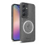 Vaku ® Samsung Galaxy A54 5G Astrid Luxury PU Leather Electroplated Magnetic Magsafe Shockproof Bumper Protective Back Cover