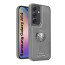 Vaku ® Samsung Galaxy A54 5G Regal Shield Metal Lion Engraved Leather Protective Back Cover