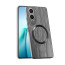 Vaku ® OnePlus Nord CE4 Lite 5G Diamond Plume Pattern Magnetic Magsafe Matte Soft-Touch Texture Back Cover