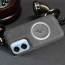 Vaku ® Vivo V29e 5G Astrid Luxury PU Leather Electroplated Magnetic Magsafe Shockproof Bumper Protective Back Cover