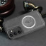 Vaku ® Samsung Galaxy S23 FE Astrid Luxury PU Leather Electroplated Magnetic Magsafe Shockproof Bumper Protective Back Cover