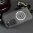 Vaku ® Samsung Galaxy A54 5G Astrid Luxury PU Leather Electroplated Magnetic Magsafe Shockproof Bumper Protective Back Cover