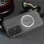 Vaku ® Samsung Galaxy A33 5G Astrid Luxury PU Leather Electroplated Magnetic Magsafe Shockproof Bumper Protective Back Cover