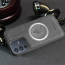 Vaku ® Vivo V23 5G Astrid Luxury PU Leather Electroplated Magnetic Magsafe Shockproof Bumper Protective Back Cover