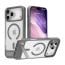 Vaku Luxos ® Apple iPhone 17 Pro Zennix Magpro Scratch Resistant Camera Screen Protector Case with Stand Holder Shockproof Protective Back cover