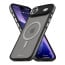 Vaku Luxos ® Apple iPhone 17 Air Avlon Magpro Translucent Scratch Resistant Military-Grade Case With Metal Camera Ring Shockproof Protective Back Cover