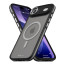 Vaku Luxos ® Apple iPhone 17 Air Avlon Magpro Translucent Scratch Resistant Military-Grade Case With Metal Camera Ring Shockproof Protective Back Cover