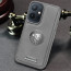 Vaku ® Vivo Y75 5G Regal Shield Metal Lion Engraved Leather Protective Back Cover