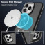 Vaku Luxos ® Apple iPhone 16 Pro Elemento MagPro Drop Protection Shockproof Certified Mag-Safe Guard Corner Frosted Back Cover