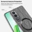 Vaku ® OnePlus Nord CE4 Diamond Plume Pattern Magnetic Magsafe Matte Soft-Touch Texture Back Cover