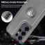 Vaku ® Samsung Galaxy S25 Ultra Regal Shield Metal Lion Engraved Leather Protective Back Cover