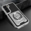 Vaku Luxos ® Samsung Galaxy S23 Axion Armor Military Grade Protective Case with Magnetic Ring Holder Kickstand Back Cover