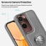 Vaku ® Vivo Y18 Regal Shield Metal Lion Engraved Leather Protective Back Cover
