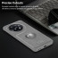 Vaku ® OnePlus 12R Regal Shield Metal Lion Engraved Leather Protective Back Cover