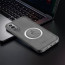 Vaku ® OnePlus Nord CE4 Astrid Luxury PU Leather Electroplated Magnetic Magsafe Shockproof Bumper Protective Back Cover