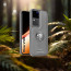 Vaku ® Vivo V30 5G Regal Shield Metal Lion Engraved Leather Protective Back Cover