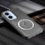 Vaku ® Vivo V29e 5G Astrid Luxury PU Leather Electroplated Magnetic Magsafe Shockproof Bumper Protective Back Cover