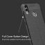 Vaku ® Xiaomi Redmi Note 7 / Note 7 Pro Auto Focus Leather Stitched Edition Soft Silicone 4 Frames plus ultra-thin case transparent cover