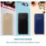 Vaku ® Redmi Note 9 Pro Mate Smart Awakening Mirror Folio Metal Electroplated PC Flip Cover