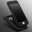 i-Paky ® Apple iPhone 5 / 5S / SE 360 Full Protection Metallic Finish 3-in-1 Ultra-thin Slim Front Case + Tempered + Back Cover