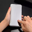 Vaku ® Samsung Galaxy A7 (2016) Mate Smart Awakening Mirror Folio Metal Electroplated PC Flip Cover