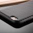 Vaku ® Apple iPhone 6 / 6S Carbon Fiber Finish Gel Grip Cover + Heat Air Holes Defender Case Back Cover