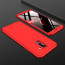 GKK ® Samsung Galaxy A6 Plus  3-in-1 360 Series PC Case Dual-Colour Finish Ultra-thin Slim Front Case + Back Cover