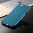 Vaku ® Apple iPhone 6 / 6S Carbon Fiber Finish Gel Grip Cover + Heat Air Holes Defender Case Back Cover